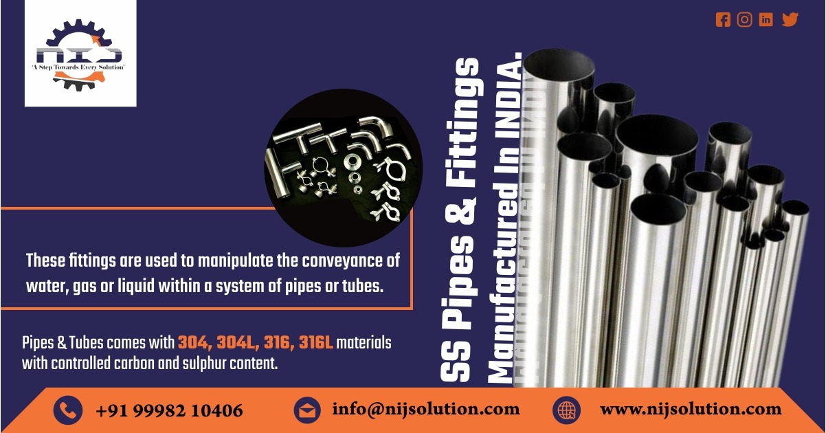 SS Pipes And Fittings In Ahmedabad