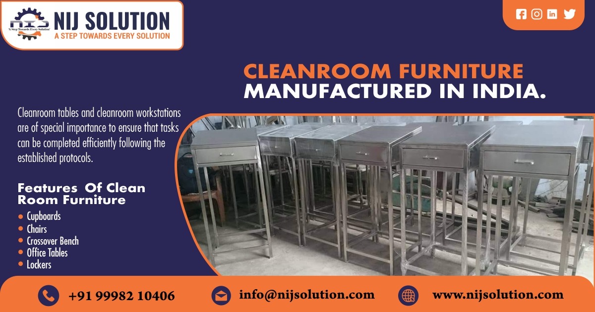 Cleanroom Furniture Manufacturer In Ahmedabad