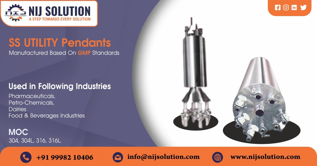 Exporter Of SS Utility Pendant From India