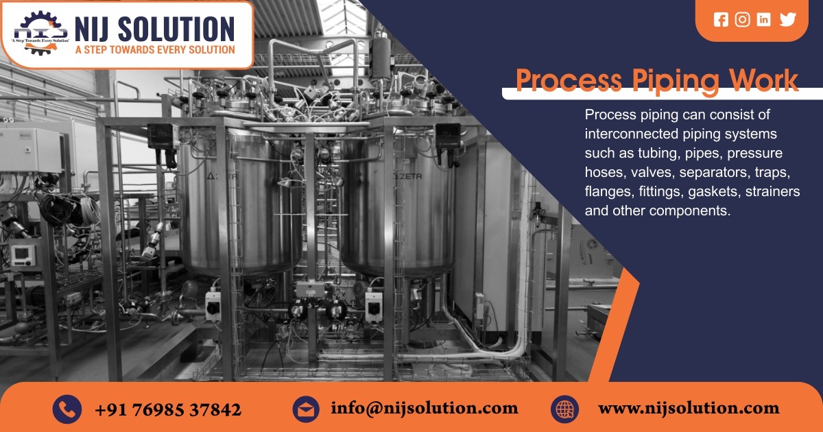 Process Piping Work In Ahmedabad