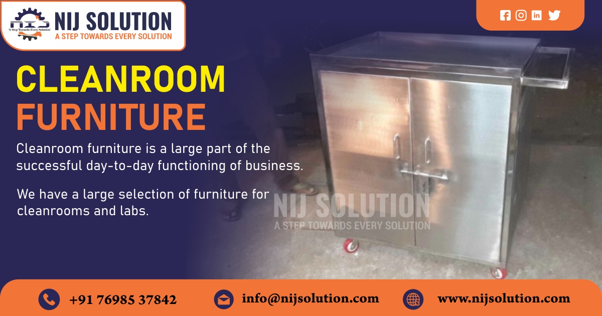 Cleanroom Furniture Manufacturer In India.