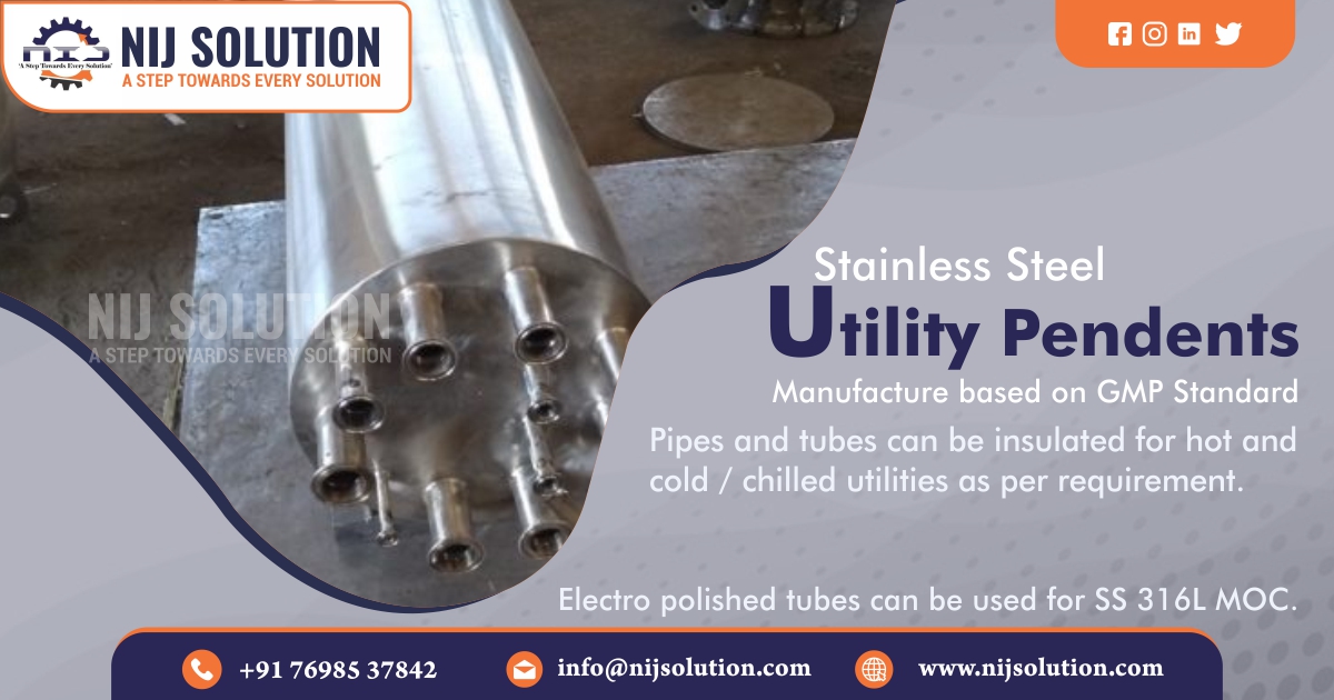 SS Utility Pendants Manufacture Based on GMP Standard