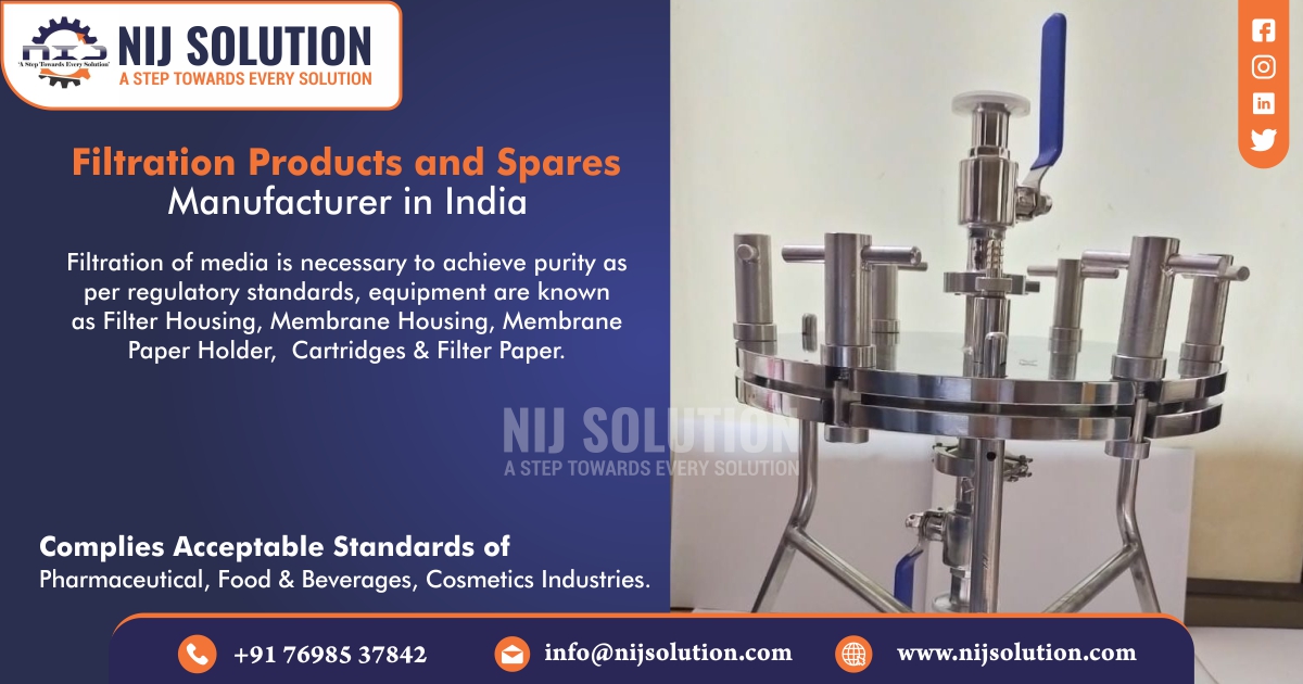 Filtration Products & Spares Manufacturer in India