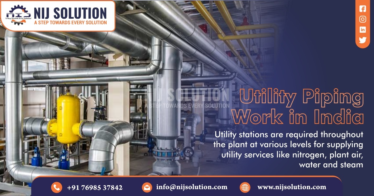 Utility Piping Work in India