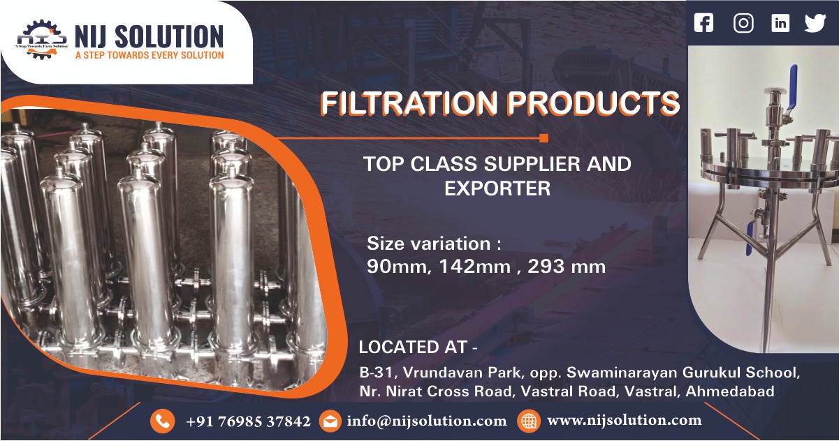 Filtration product Suppliers and Exporters in India