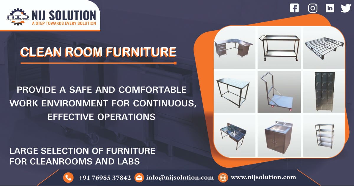 Clean Room Furniture Manufacturer & Servicing in India