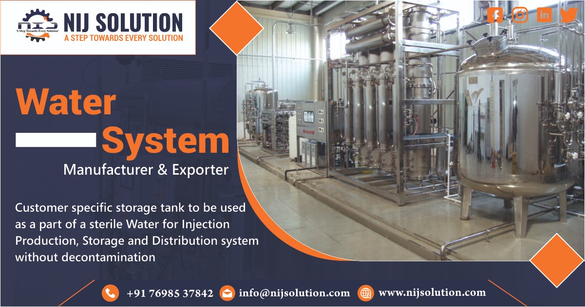 Water System Manufacturer in India