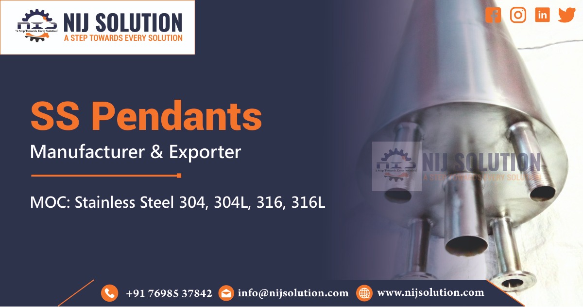 SS Pendant Manufacturer in India