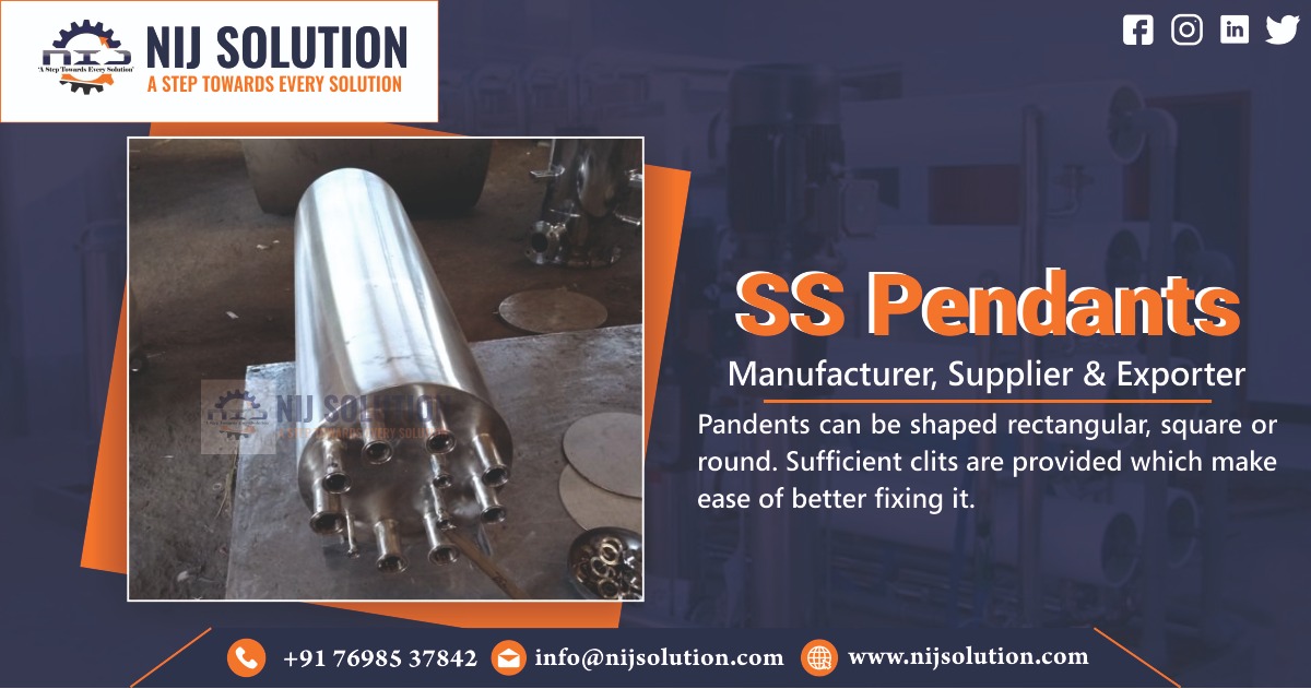 SS Pendants Manufacturer in Ahmedabad