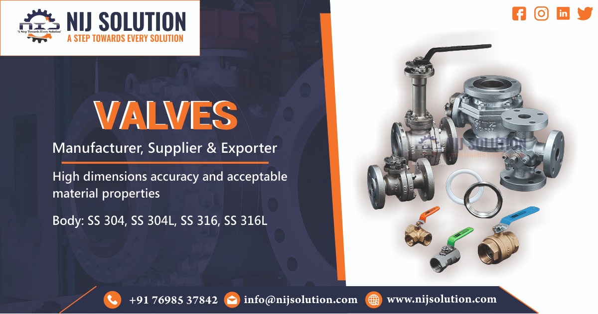 Valves Manufacturer in Ahmedabad