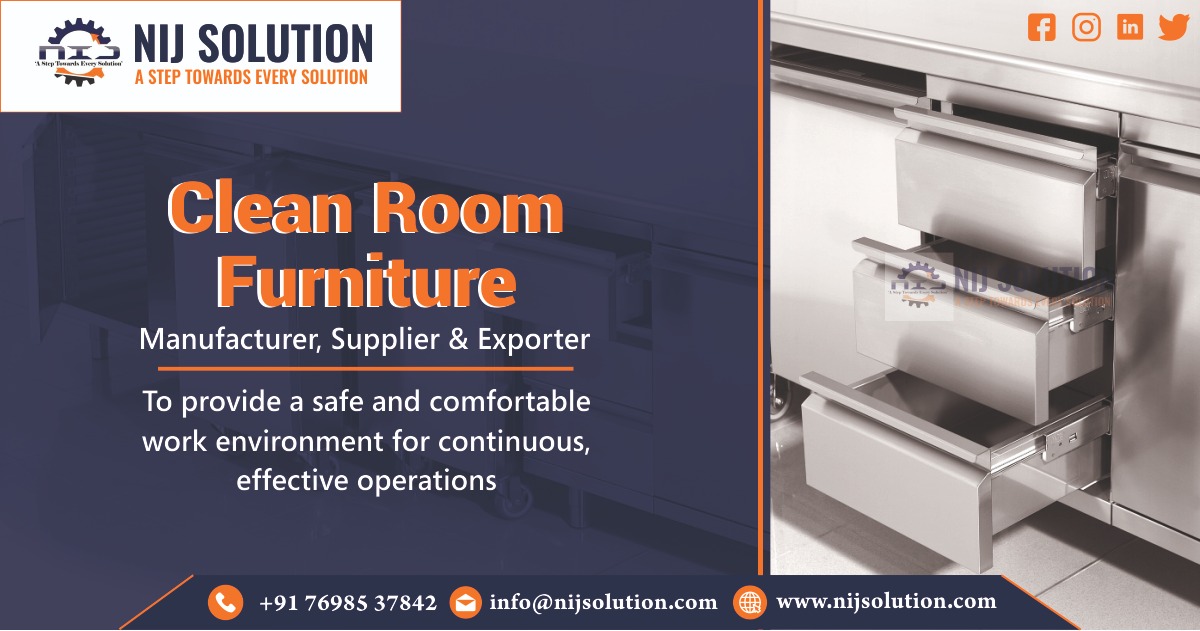 Cleanroom Furniture Supplier in Ahmedabad