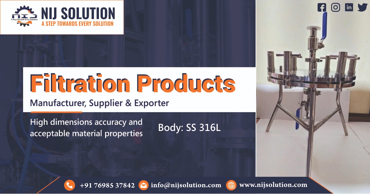Filtration Products Supplier in Ahmedabad