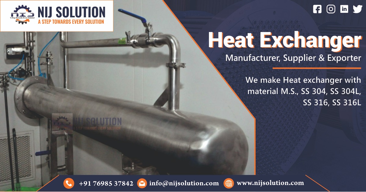 Heat Exchanger Supplier in Ahmedabad