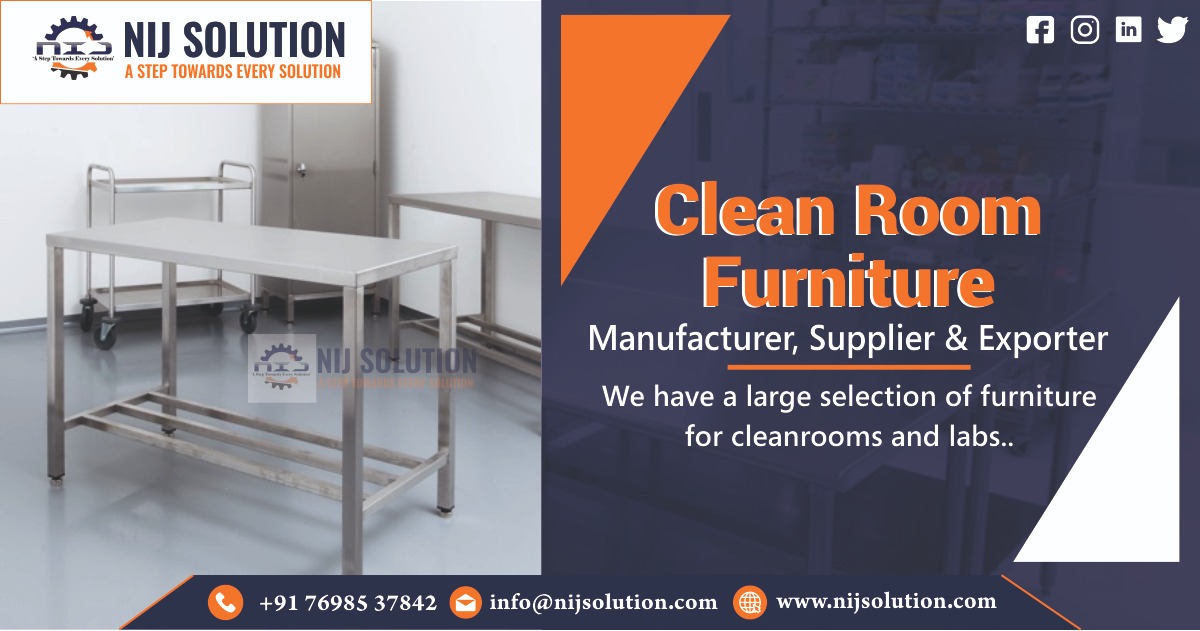 Cleanroom Furniture supplier in Ahmedabad, Gujarat, India