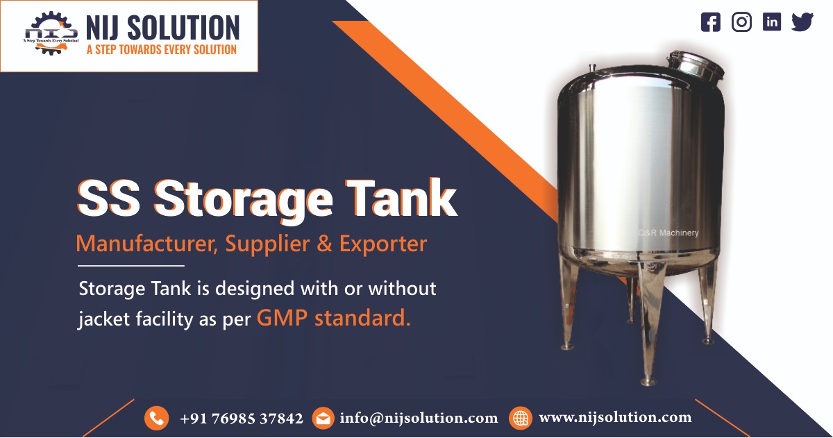 SS Storage Tank Exporter in Niger