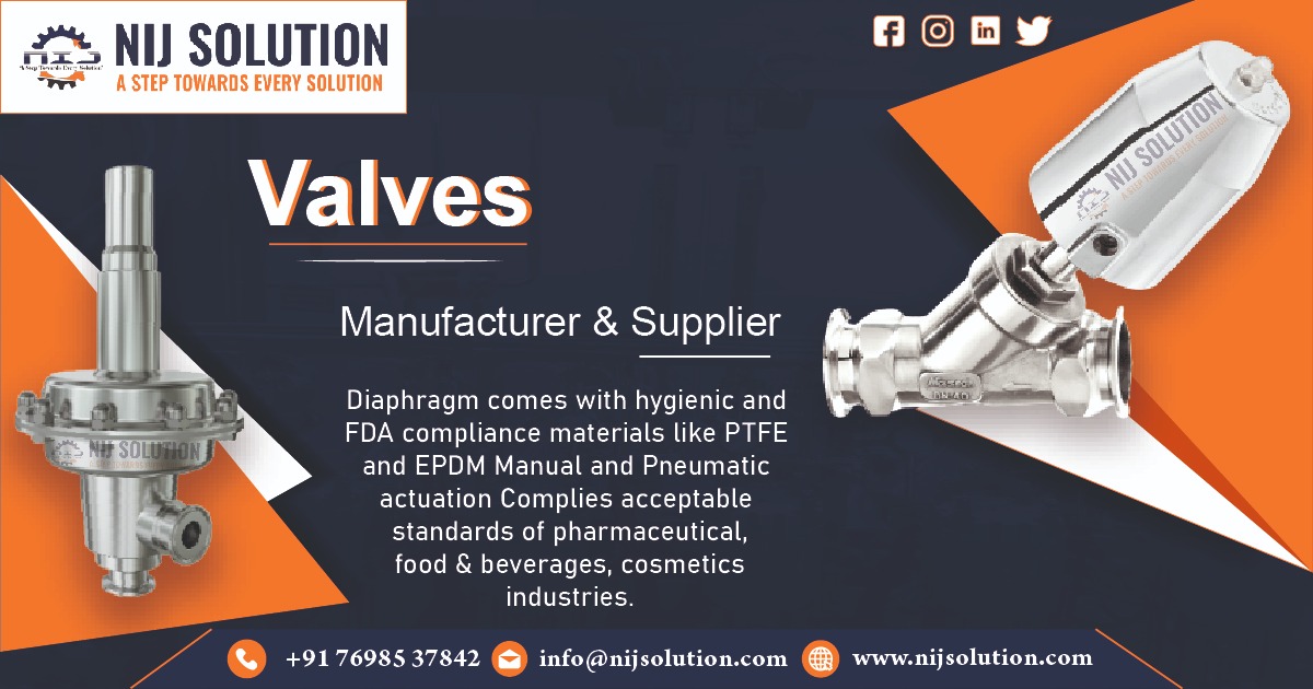 Valves Exporter in Ahmedabad, Gujarat, India