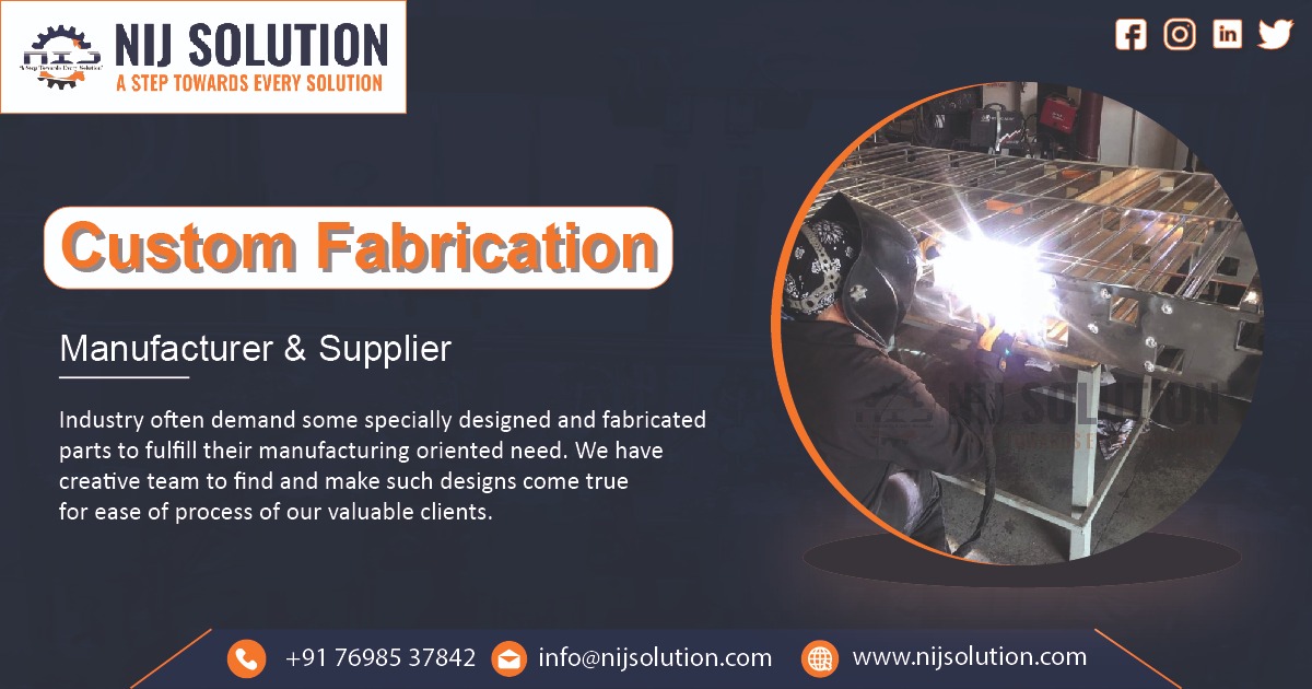 Custom Fabrication Services Work in Hyderabad