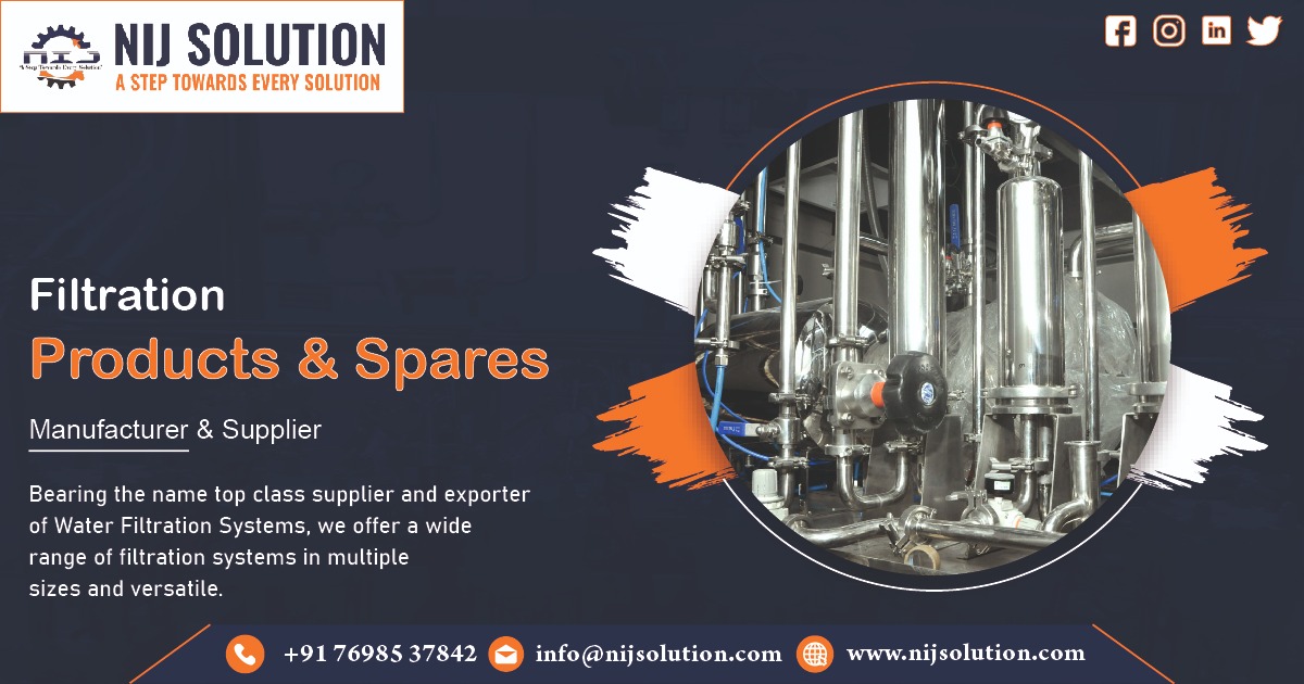 Filtration Products & Spares Supplier in Bhopal
