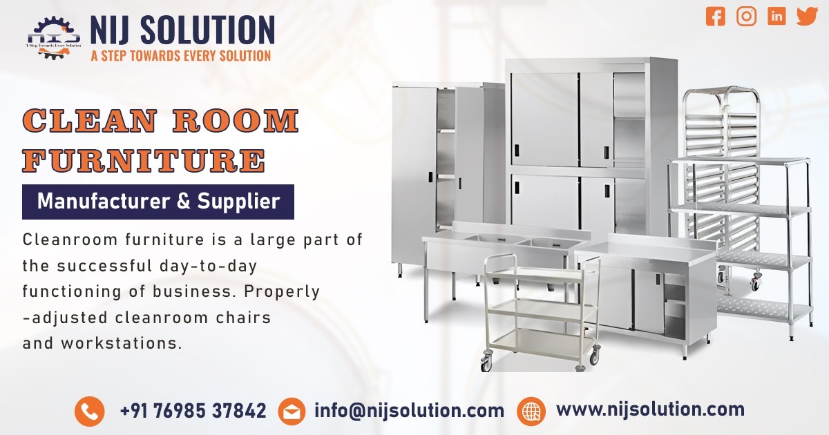 Stainless Steel Clean Room Furniture Manufacturer