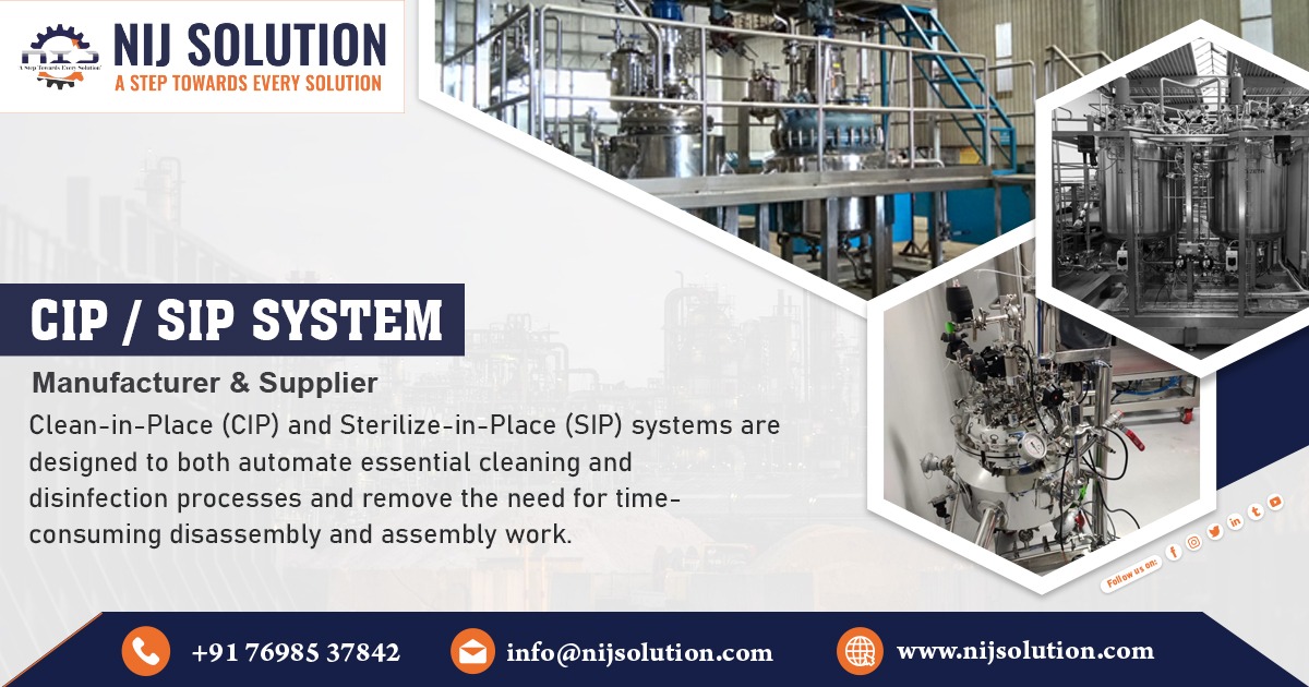 CIP/SIP Cleaning For Solids Processing Systems