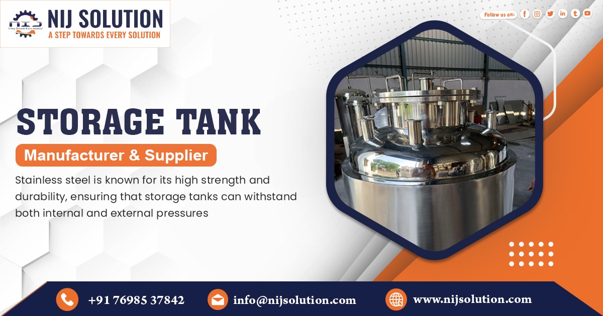 Supplier of Storage Tank In Uttrakhand