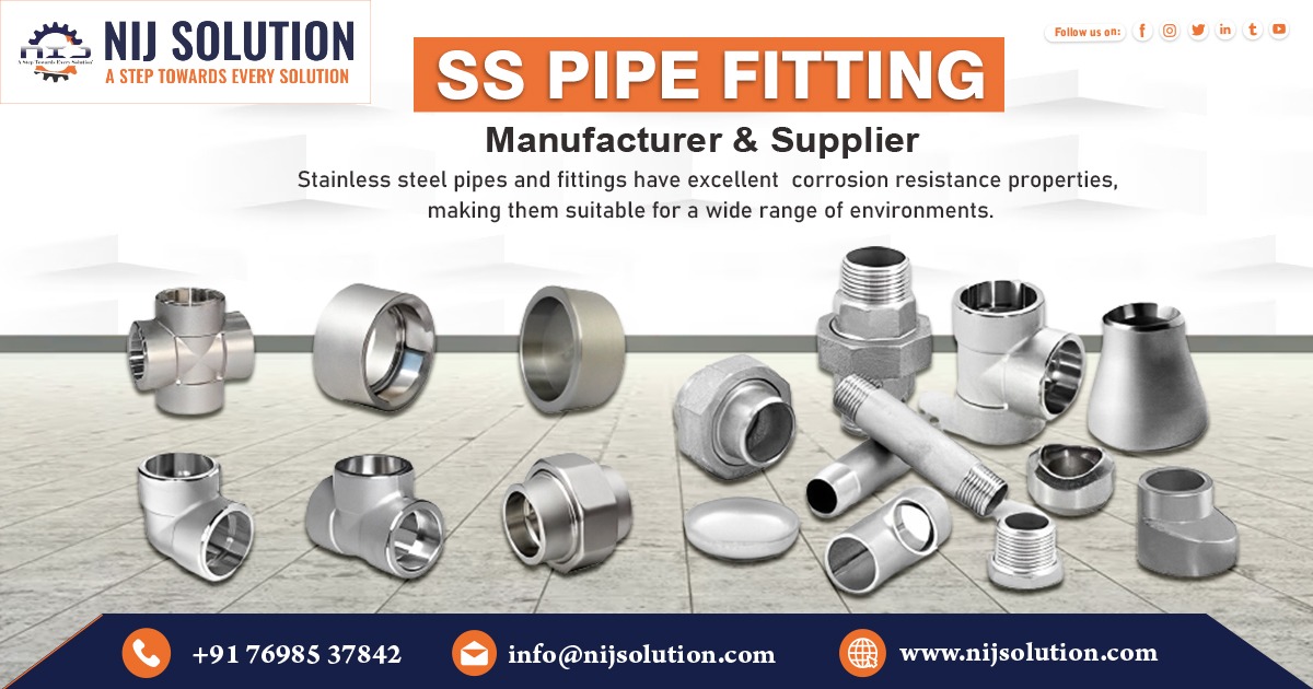 Supplier of Stainless Steel Pipe Fitting In Jharkhand