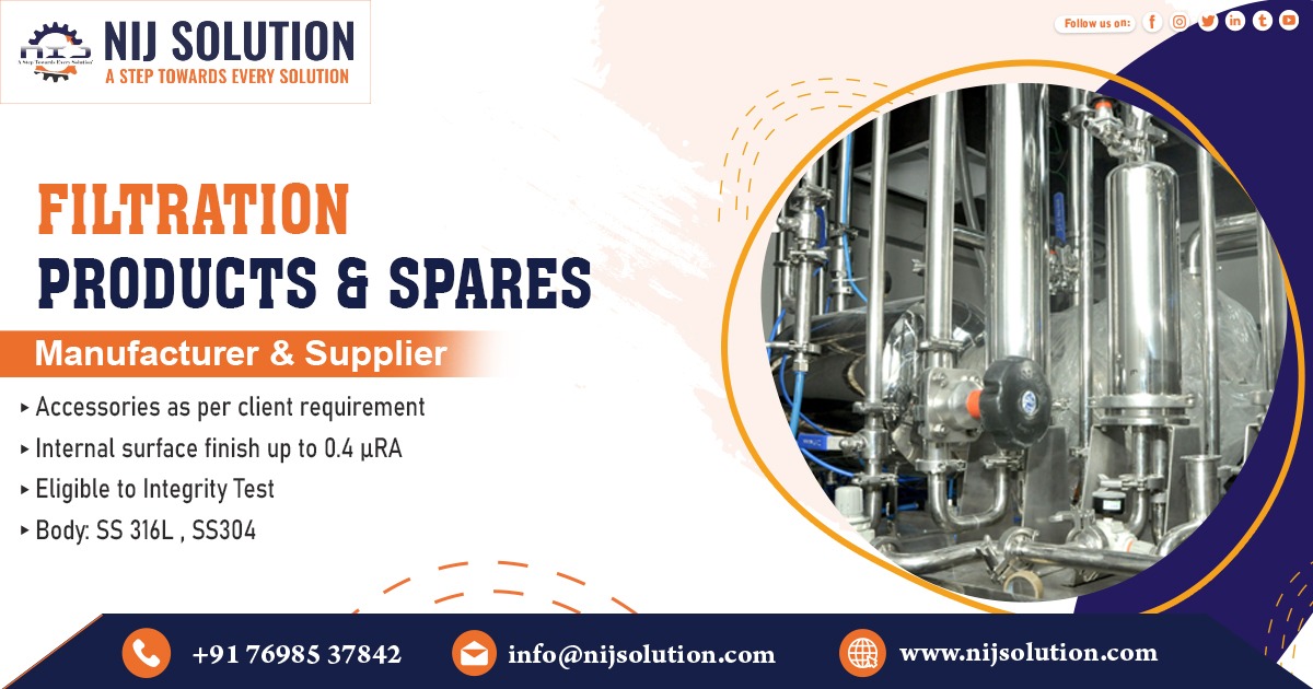 Supplier of Filtration Products and Spares In Jharkhand