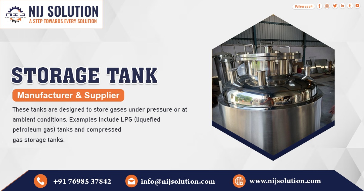 Supplier of Storage Tank in Jammu and Kashmir