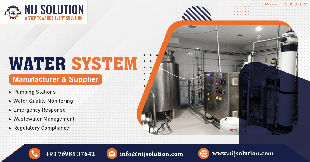 Supplier of Water System in Sikkim