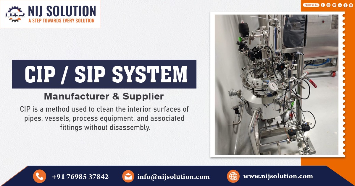 Supplier of CIP And SIP System in Madhya Pradesh