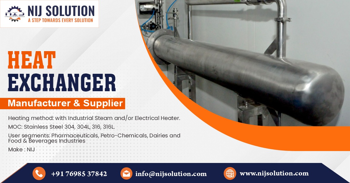 Supplier of Heat Exchanger in Bokaro