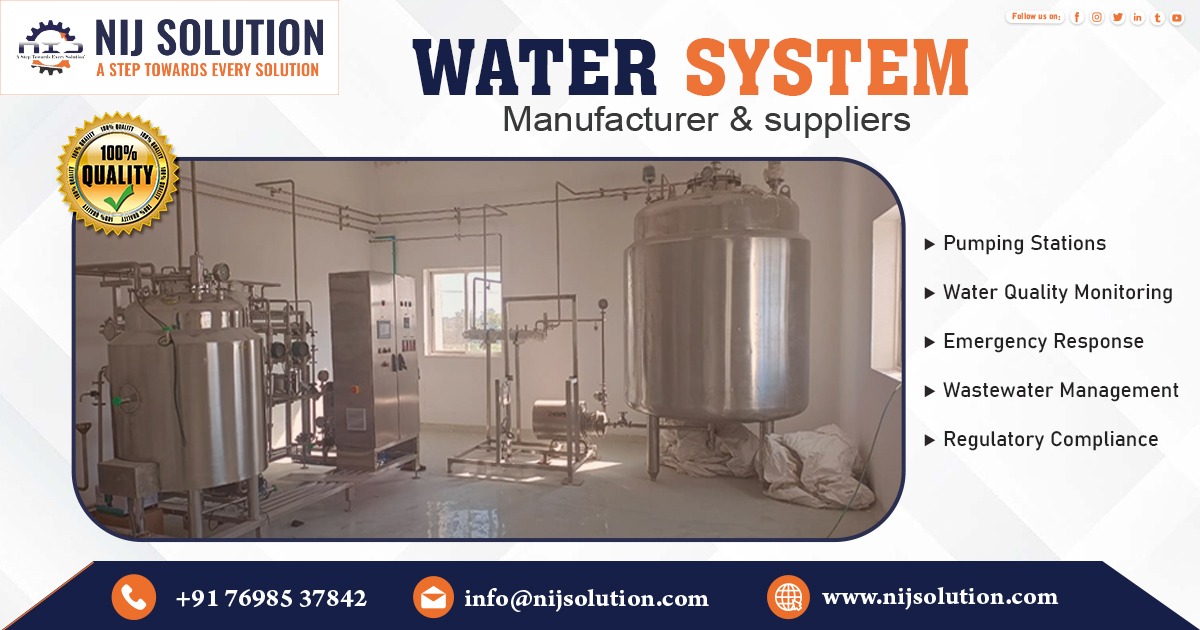 Supplier of Water System in Ranchi
