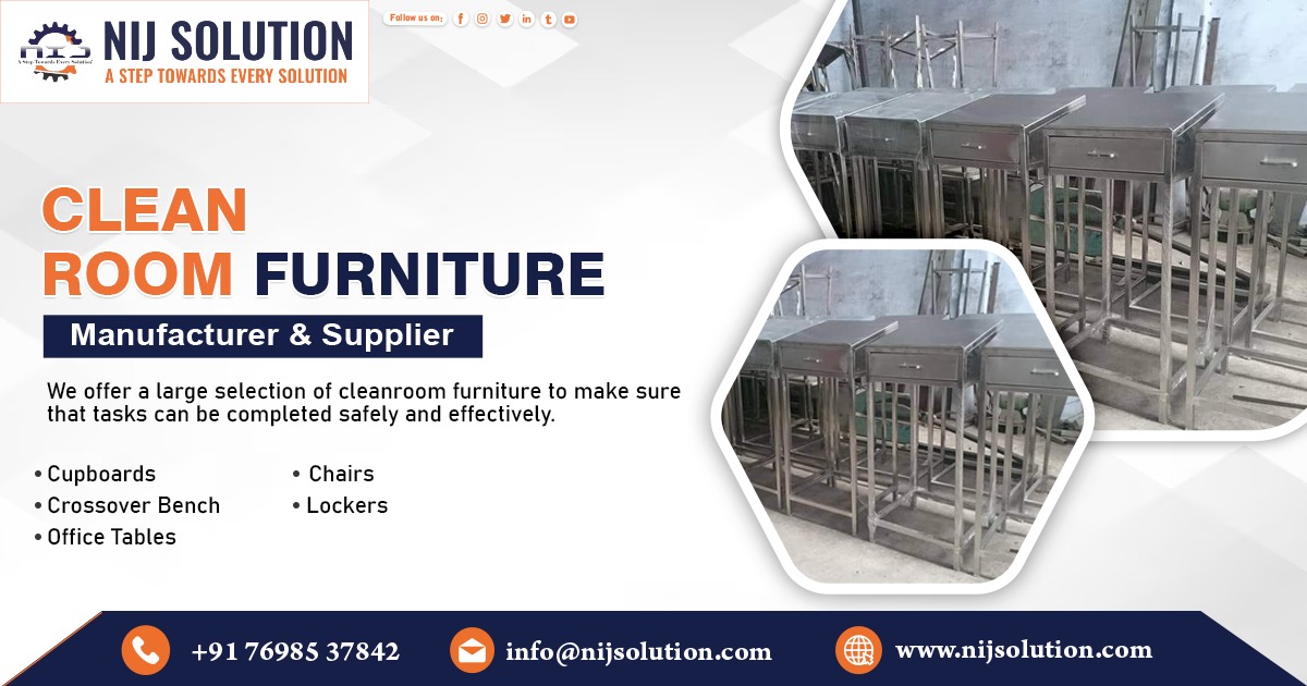 Top Clean Room Furniture Supplier in Mehsana