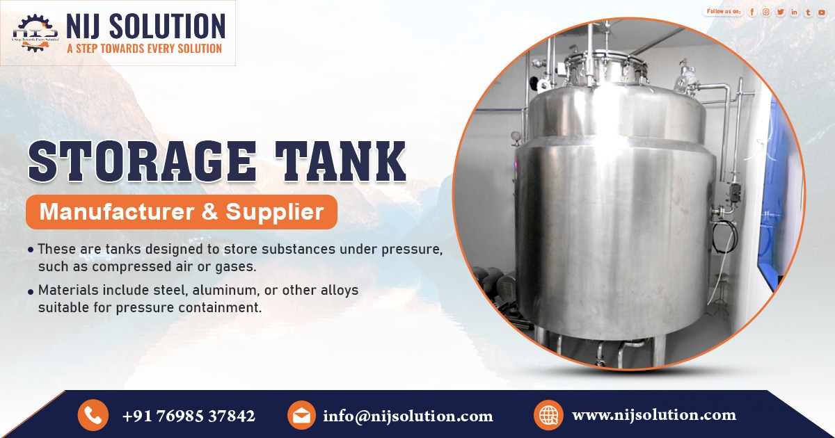 Supplier of Storage Tank in Karnataka
