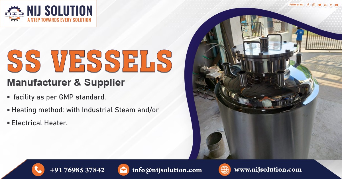 Top Stainless Steel Vessel Manufacturer