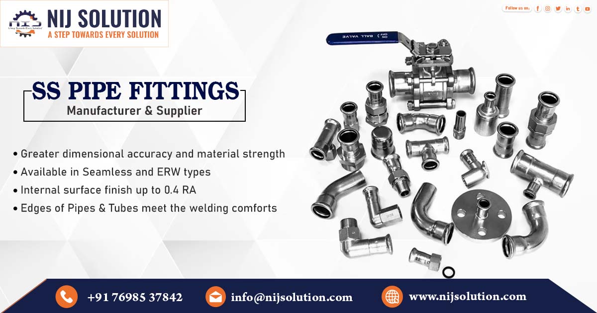 Supplier of Stainless Steel Pipe Fittings in Maharashtra