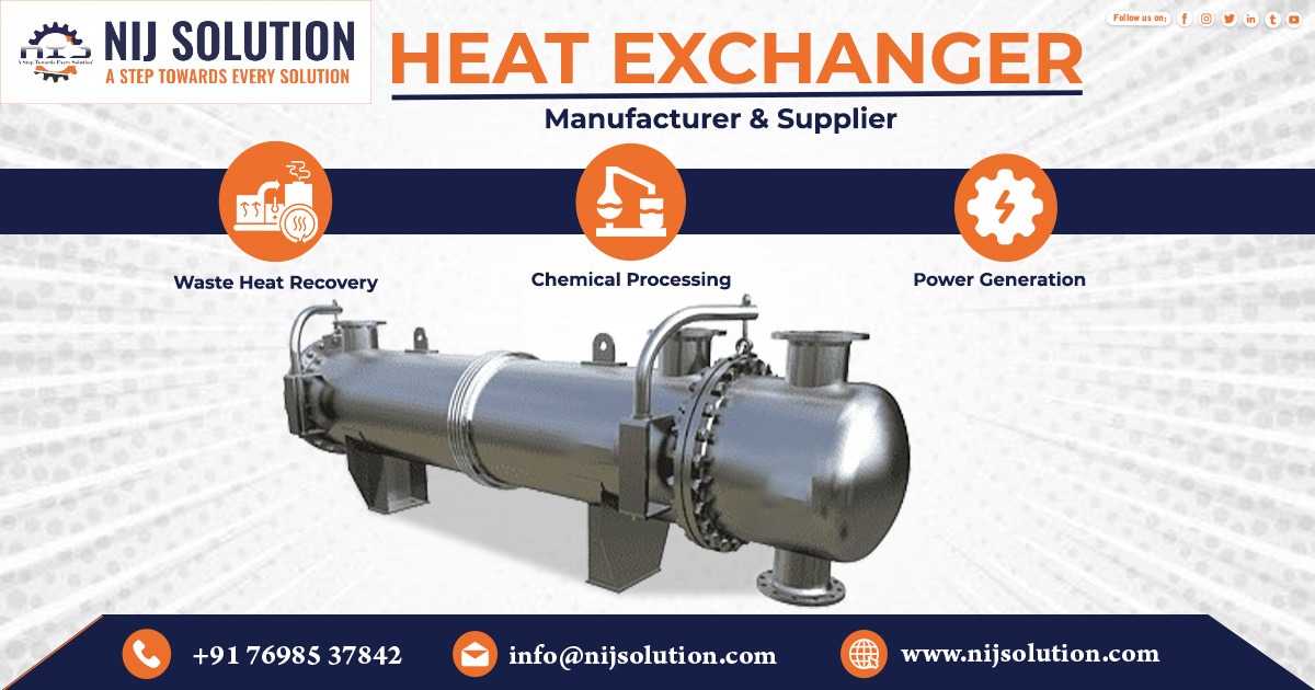 Supplier of Heat Exchanger in Jharkhand