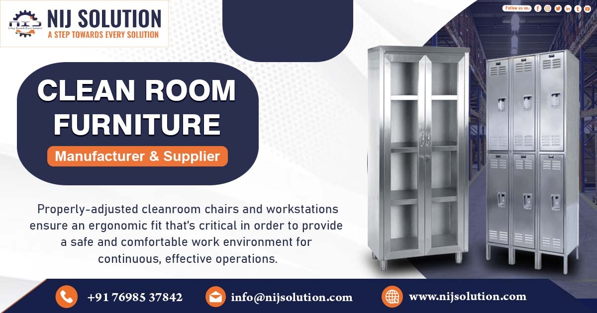 Supplier of Clean Room Furniture in Ahmedabad