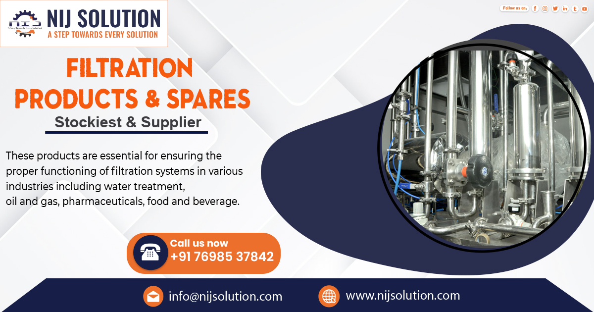 Supplier of Filtration Products and Spares in Pune