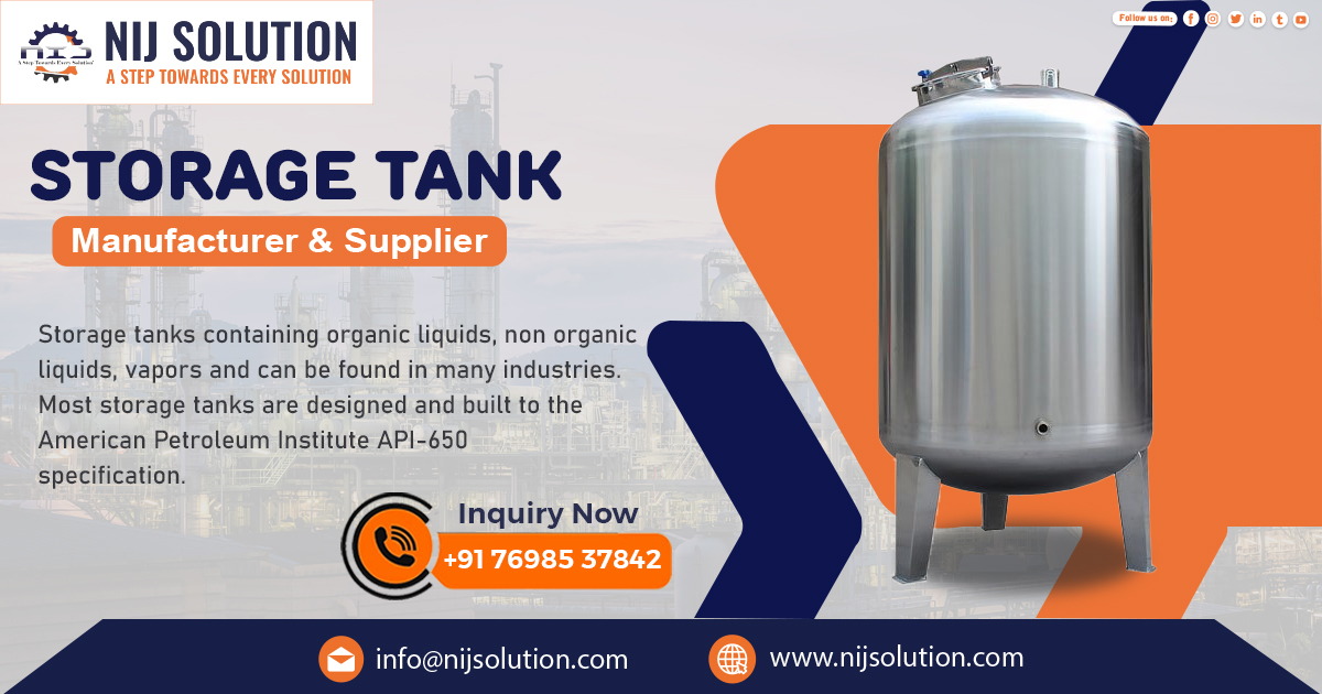 Supplier of Storage Tank in Kolkata