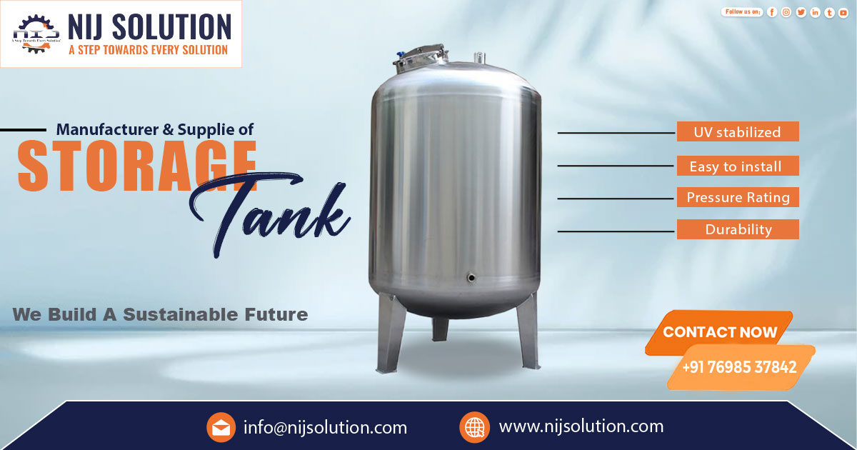 Supplier of Storage Tank in Uttarakhand