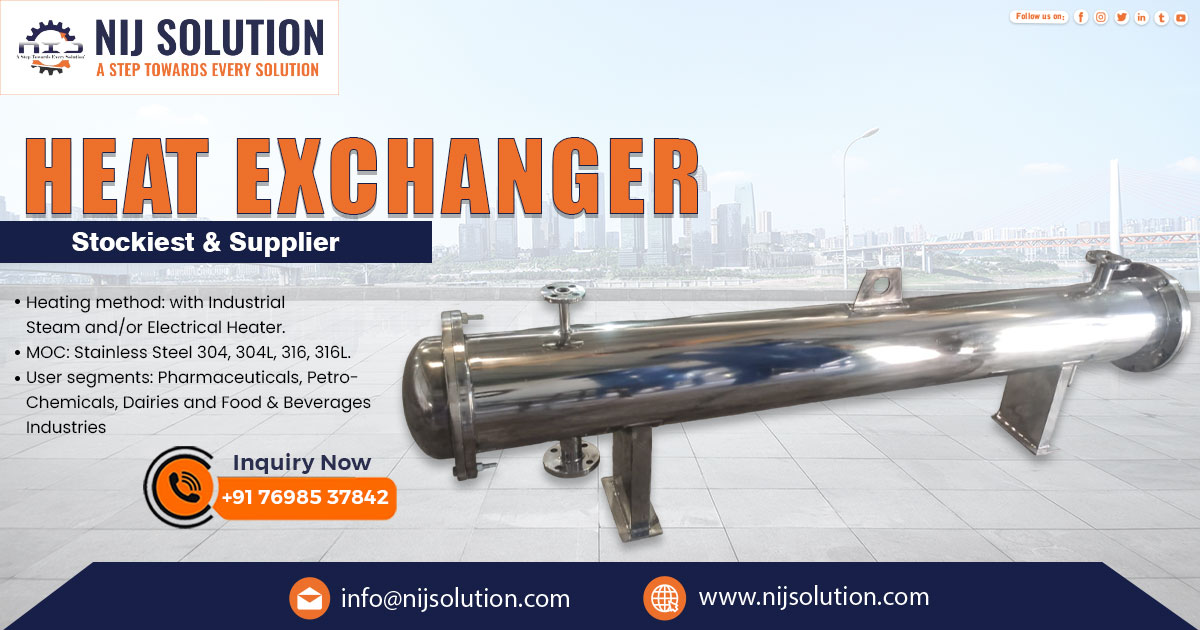 Supplier of Heat Exchanger in Nagpur