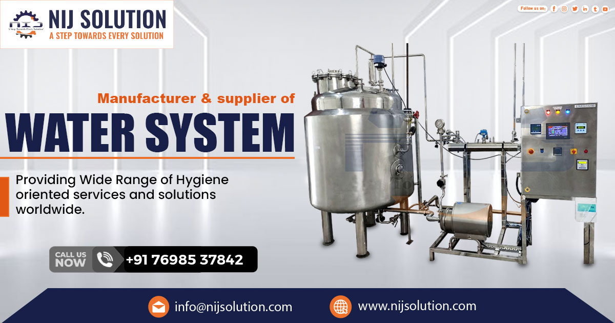 Supplier of Water System in Hyderabad