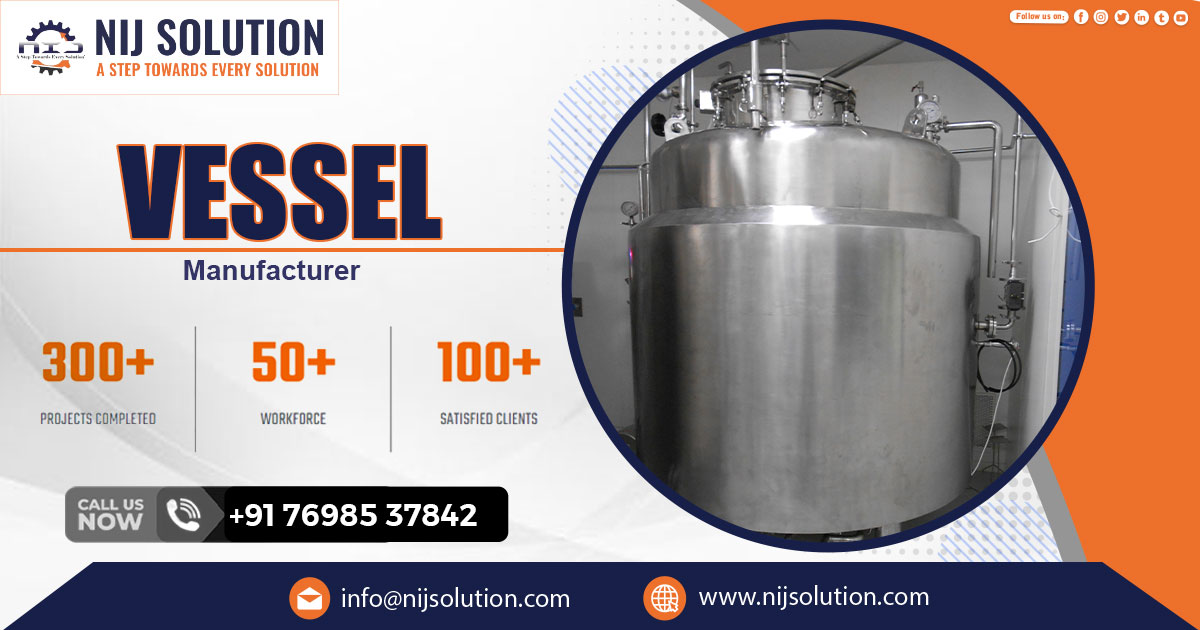 Supplier of Vessel in Chennai