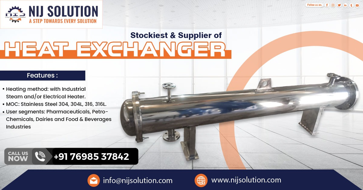 Supplier of Heat Exchanger in Pune