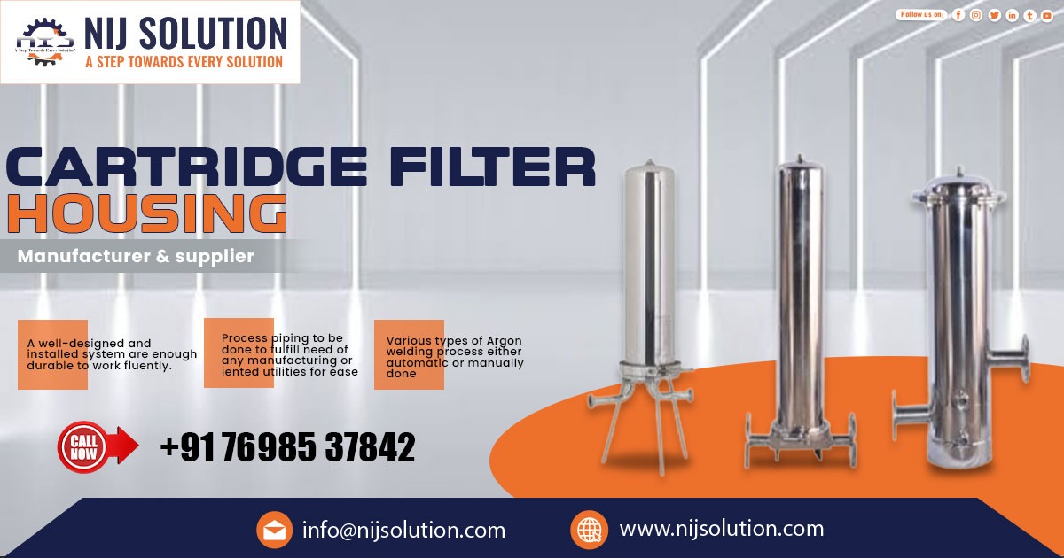 Supplier of Cartridge Filter Housing in Mumbai