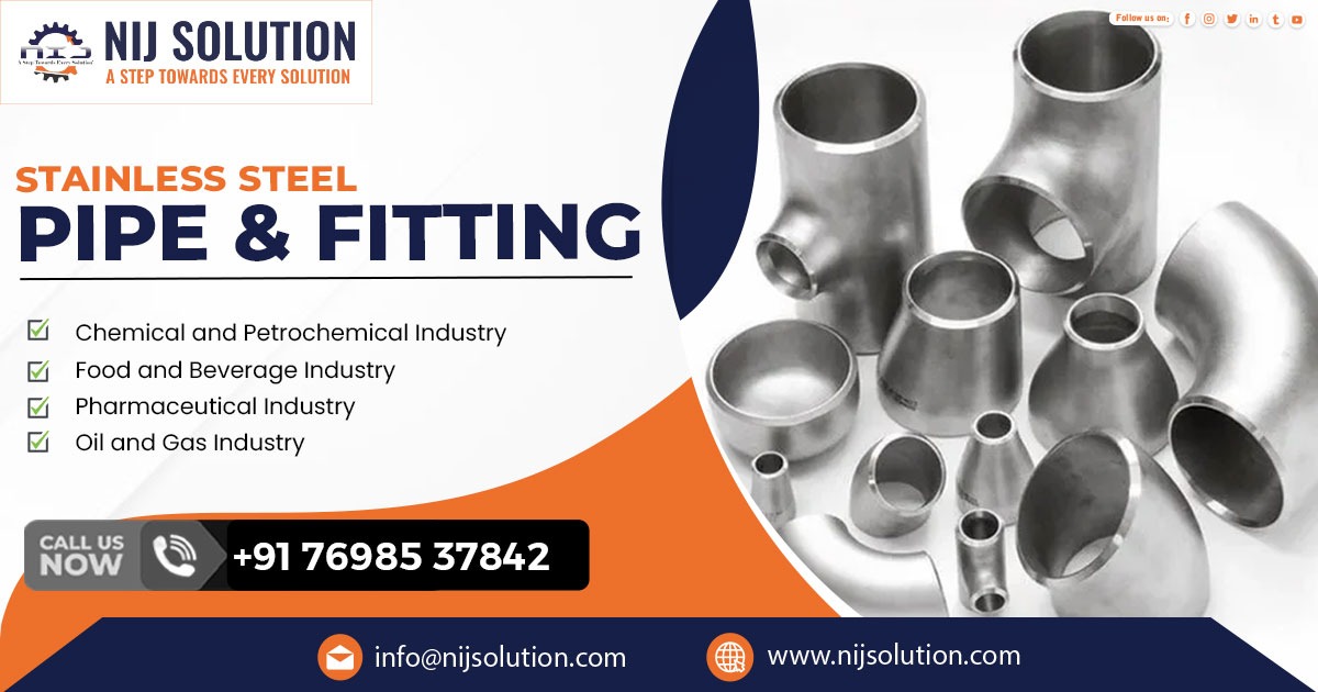 Supplier of Stainless Steel Pipe and Fittings in Bengaluru