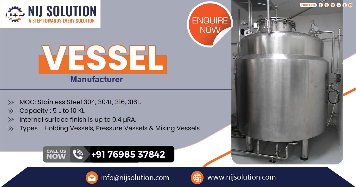 Supplier of Vessel in Patna