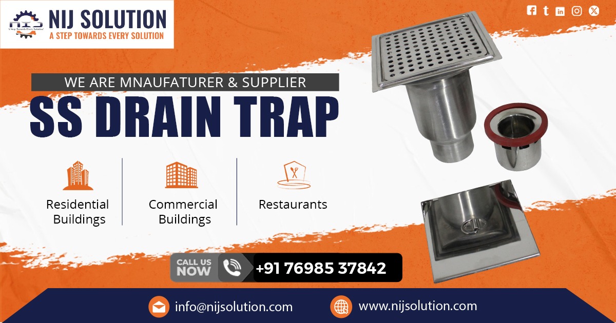 Supplier of Stainless Steel Drain Trap in Bengaluru