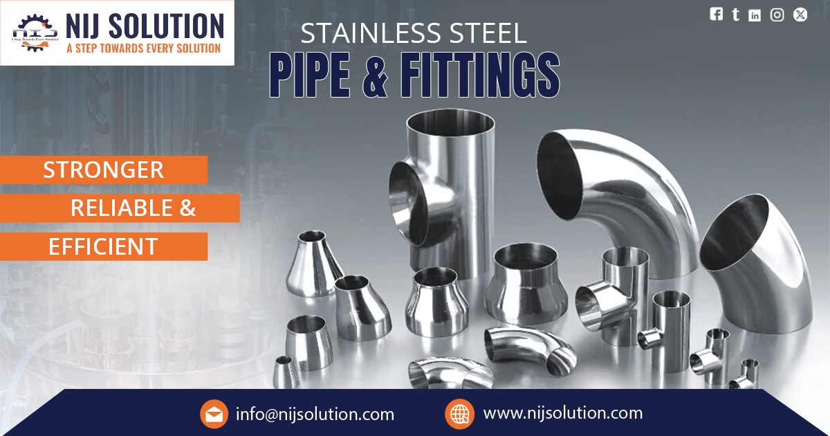 Supplier of Stainless Steel Pipe and Fitting in Faridabad